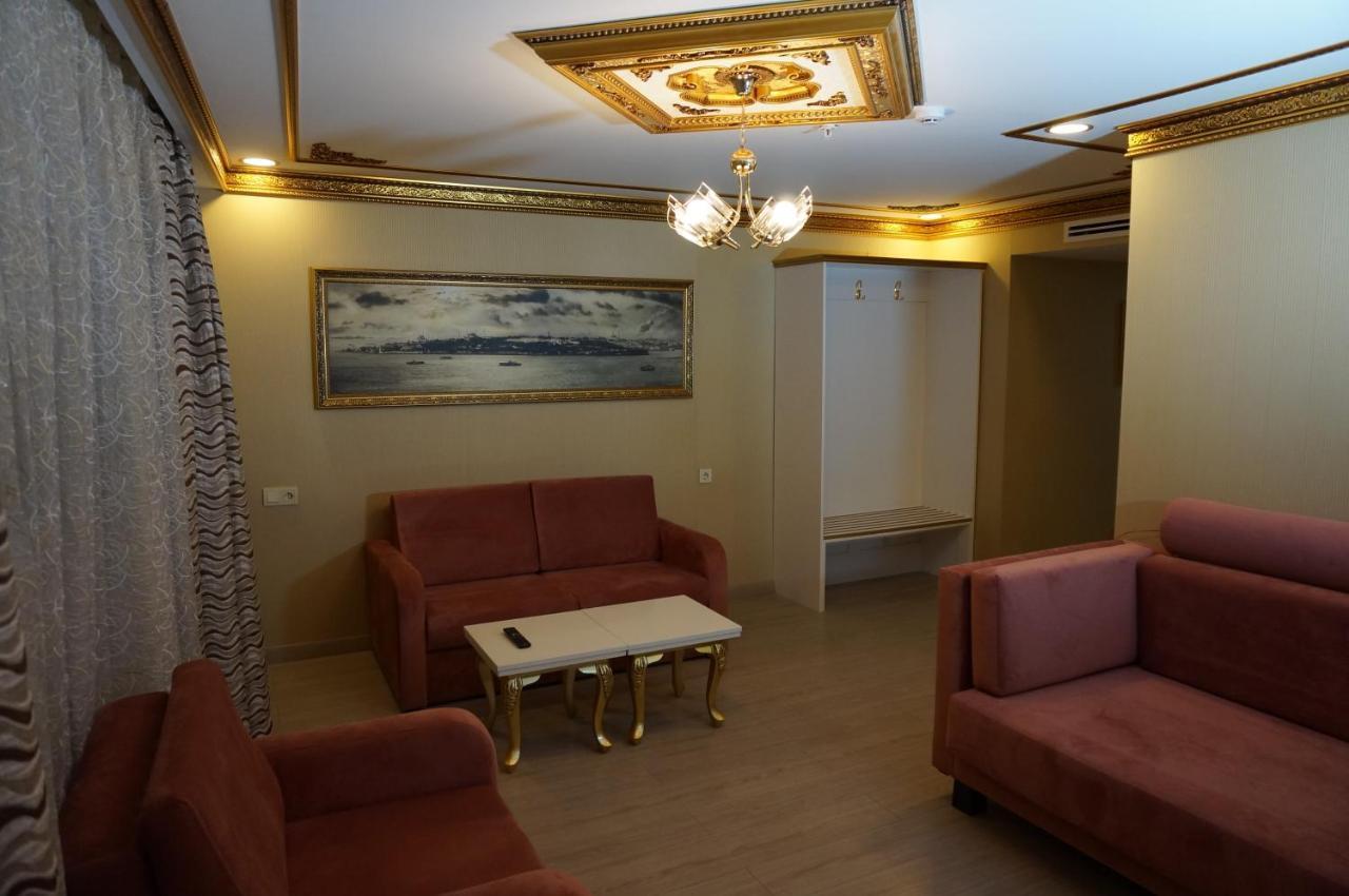 Phosphorion Hotel Istanboel Buitenkant foto A living room in a hotel